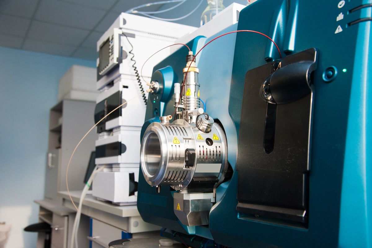 Modern biotech incubator laboratory space